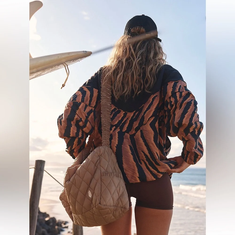 NEW Free People Walk The Line Pullover Jacket